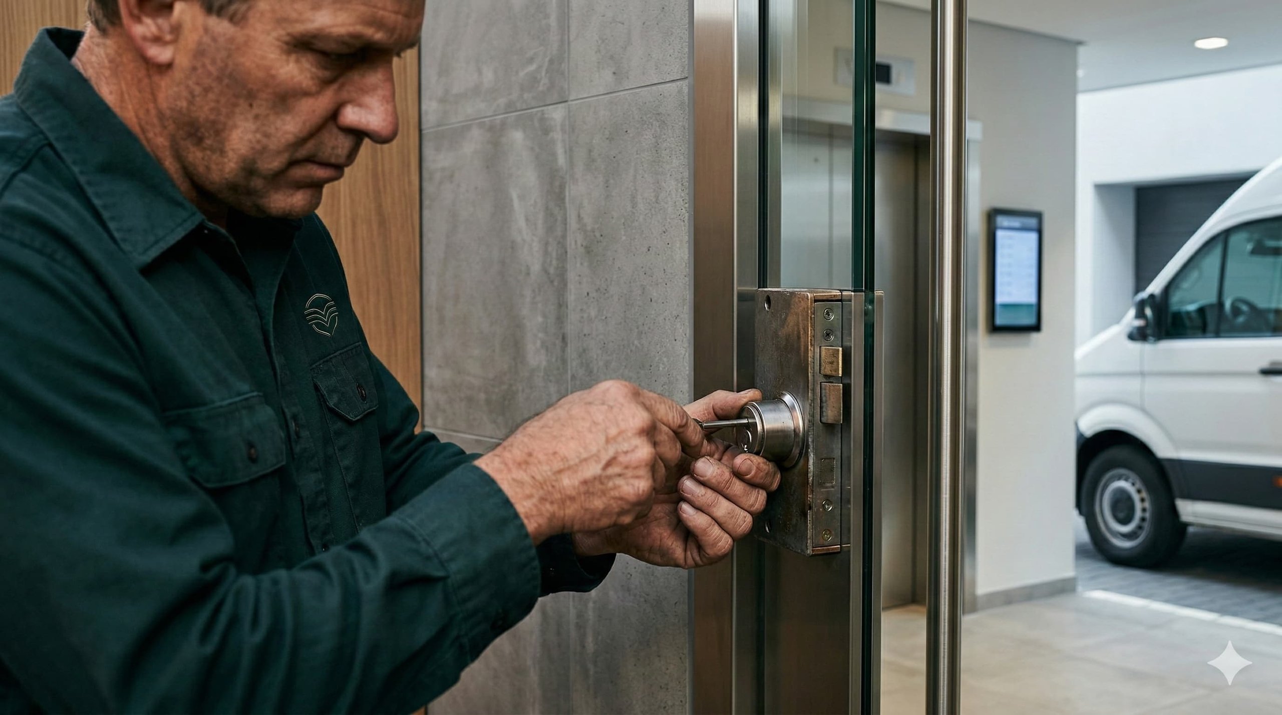 Commercial door hardware and inventory