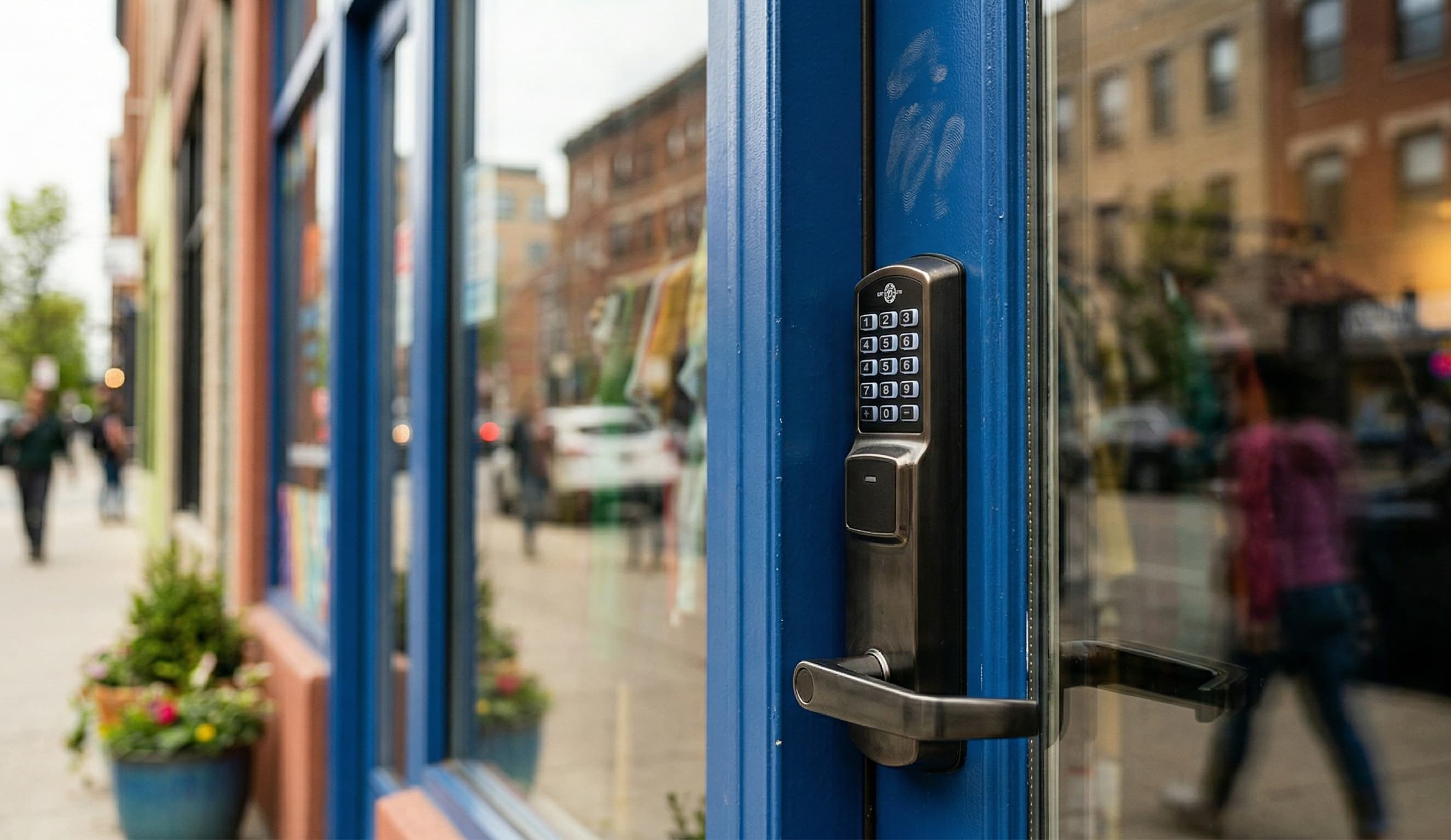 Modern access control system installation